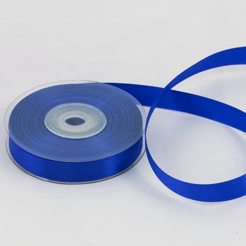 Fita Cetim 1cm x 22Yds Azul