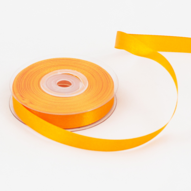 Fita Cetim 1cm x 22Yds Laranja