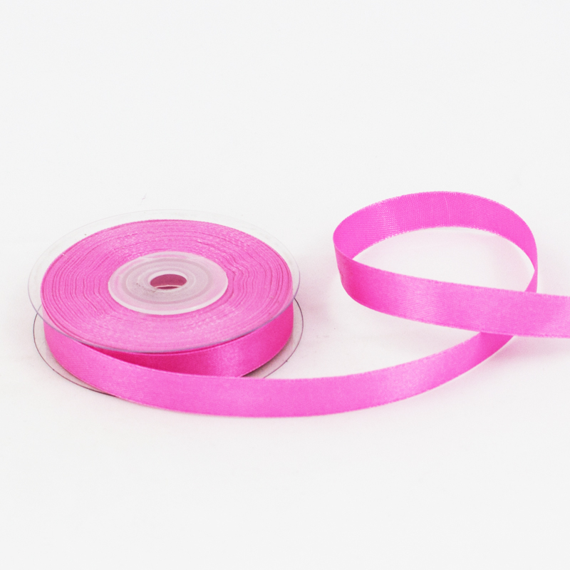 Fita Cetim 1cm x 22Yds Rosa Velho