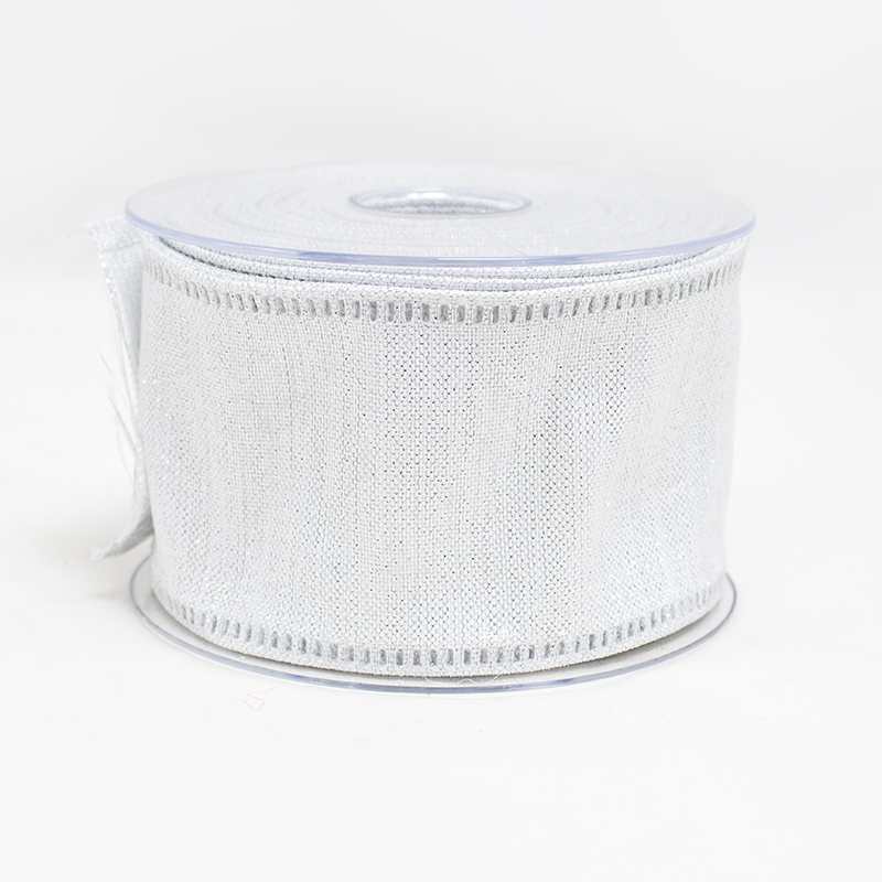 Fita CANVAS LAME 70mm x 10mt Prata