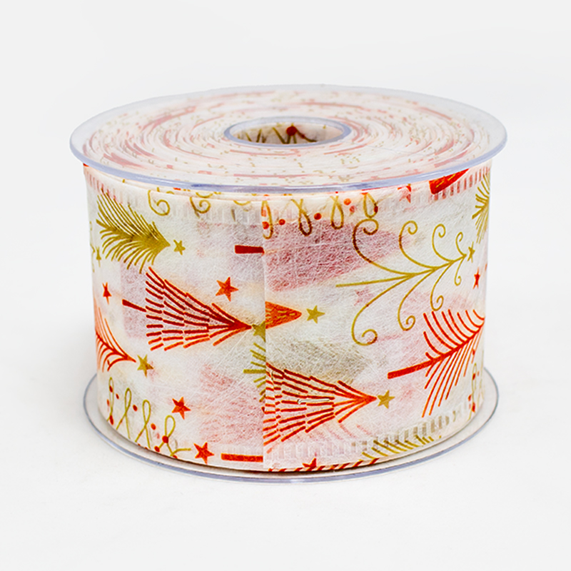 Fita Decofibra Arvore de Natal 70mm x 25mt - Branco