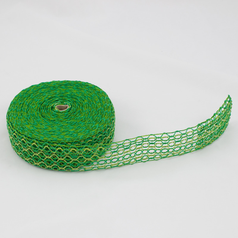 Fita Floral 50mm x 25m Verde Escuro/Verde Claro