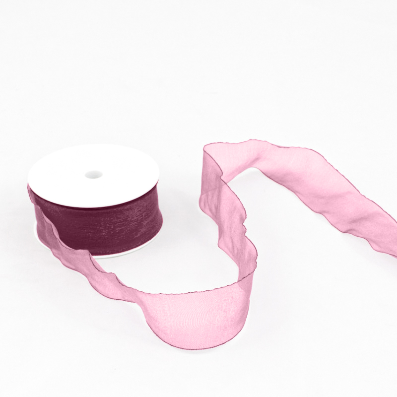 Fita Organza 40mm x 25mt Bordeaux