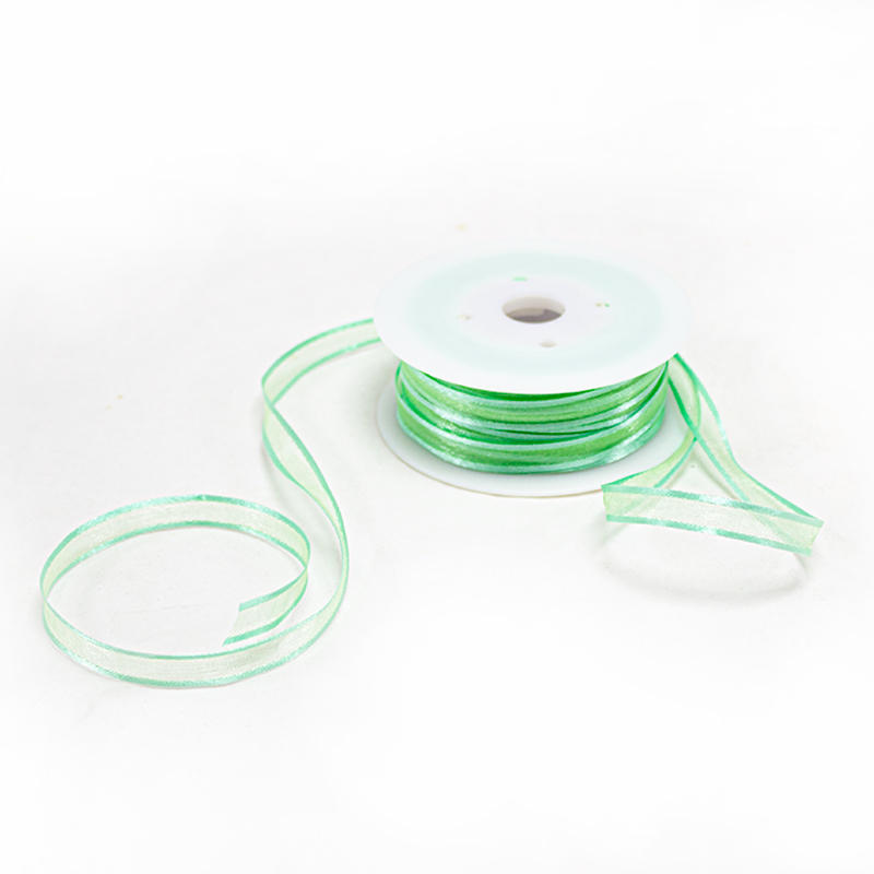Fita Organza Romântica 10 x25mt Verde Menta