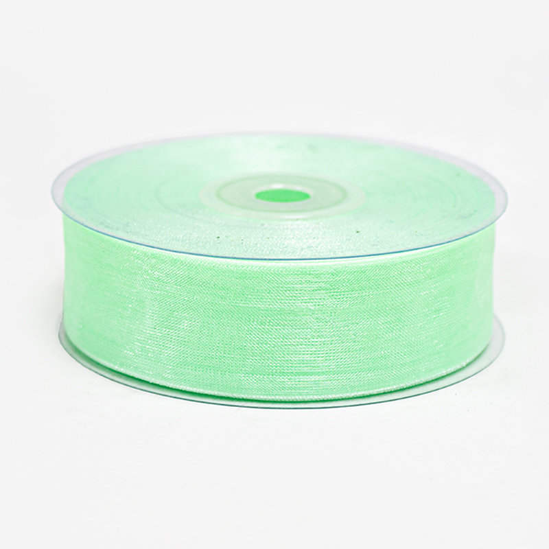 Fita Organza 25mm x 45yds Verde Menta