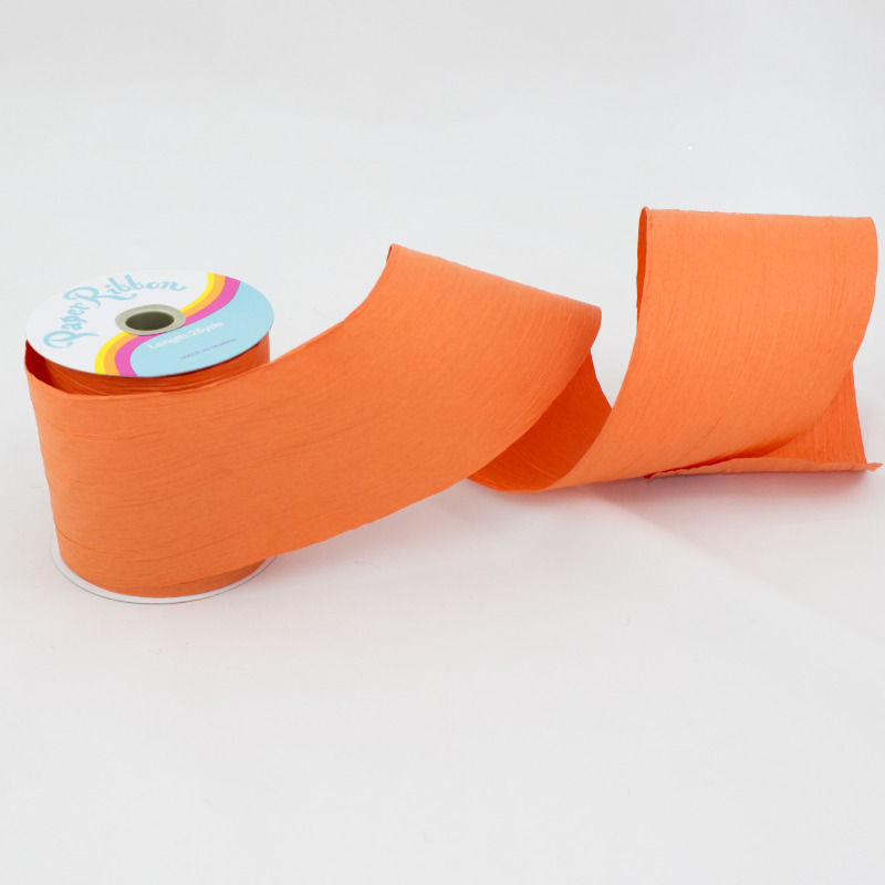 Fita Papel 11x25mt Laranja