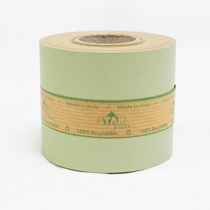 Fita Papel Unito Bilato 75mm x 50mt Verde
