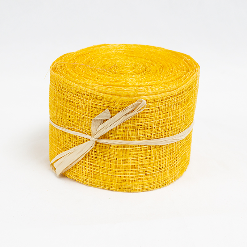 Fita Sinamay 75mm x 25m Amarelo