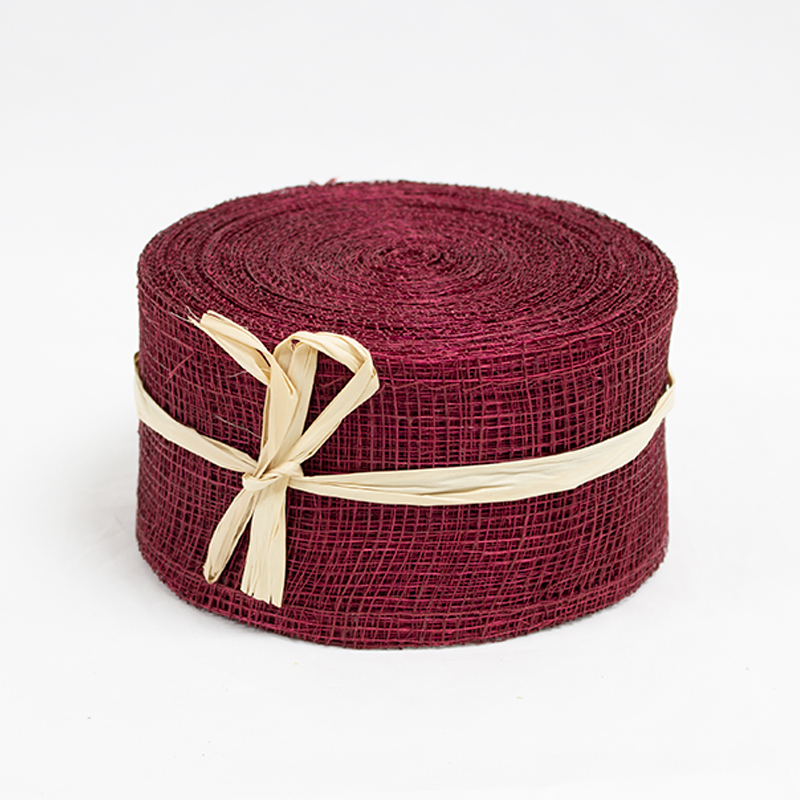 Fita Sinamay 75mm x 25m Bordeaux