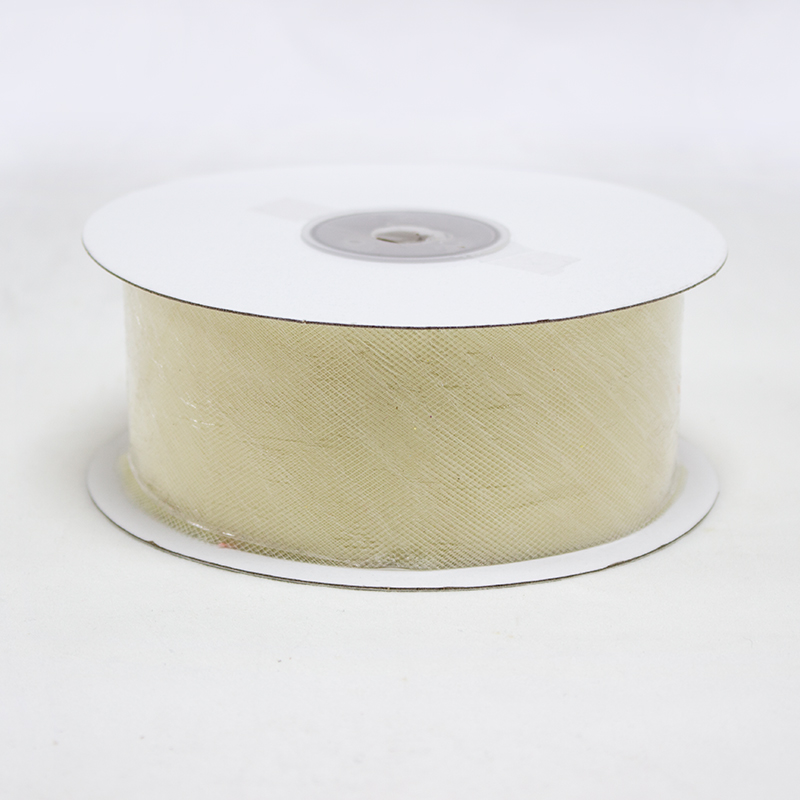 Fita Tulle 5cm X 100mt Bege