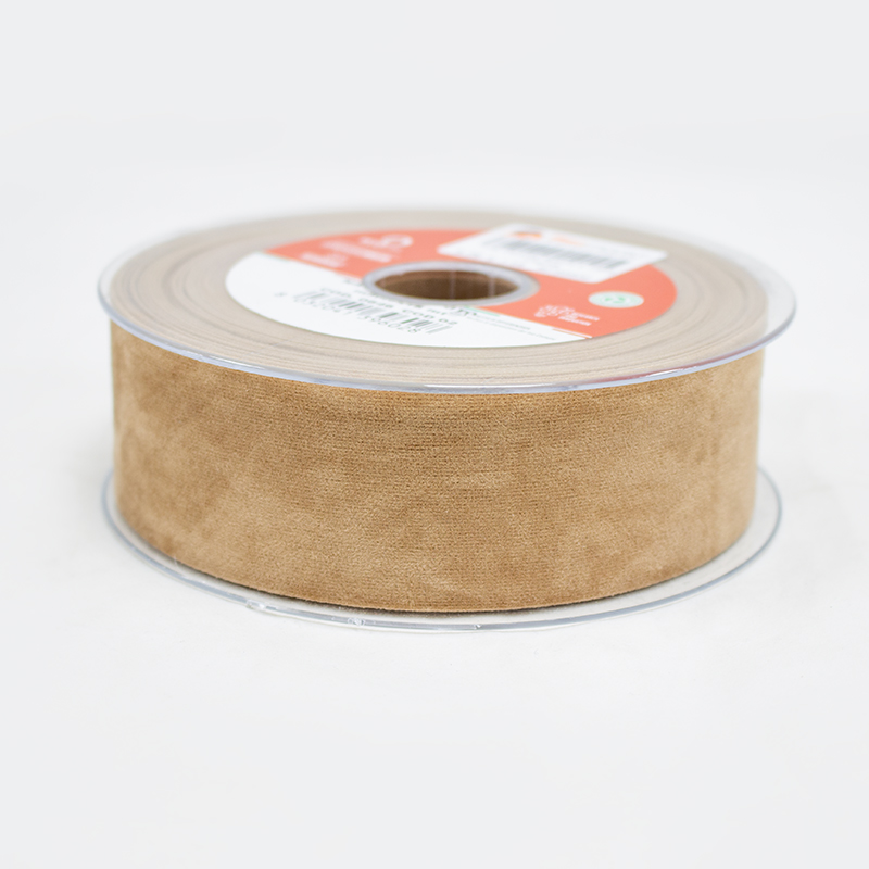 Fita Veludo 40mm x 15mt - Creme