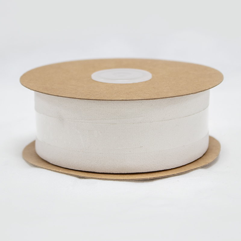 Fita Velvet Double 38mm x 10mt Branca
