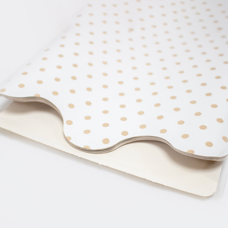 Rondelas 48cm Creme C/Pintas ( 50 Un.)