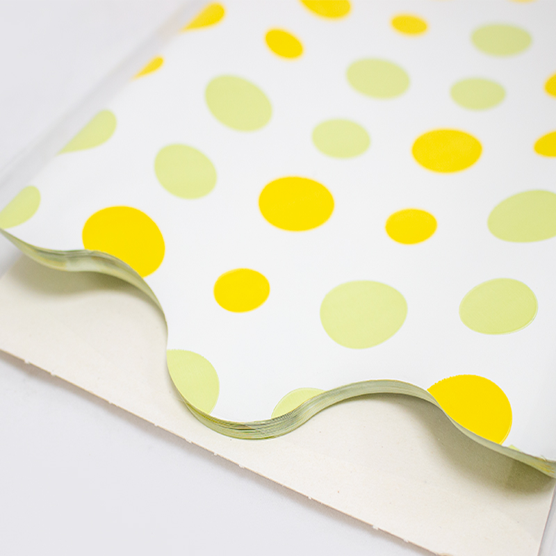 Rondelas 48cm  C/Pintas Amarelo+Verde ( 50 Un.)