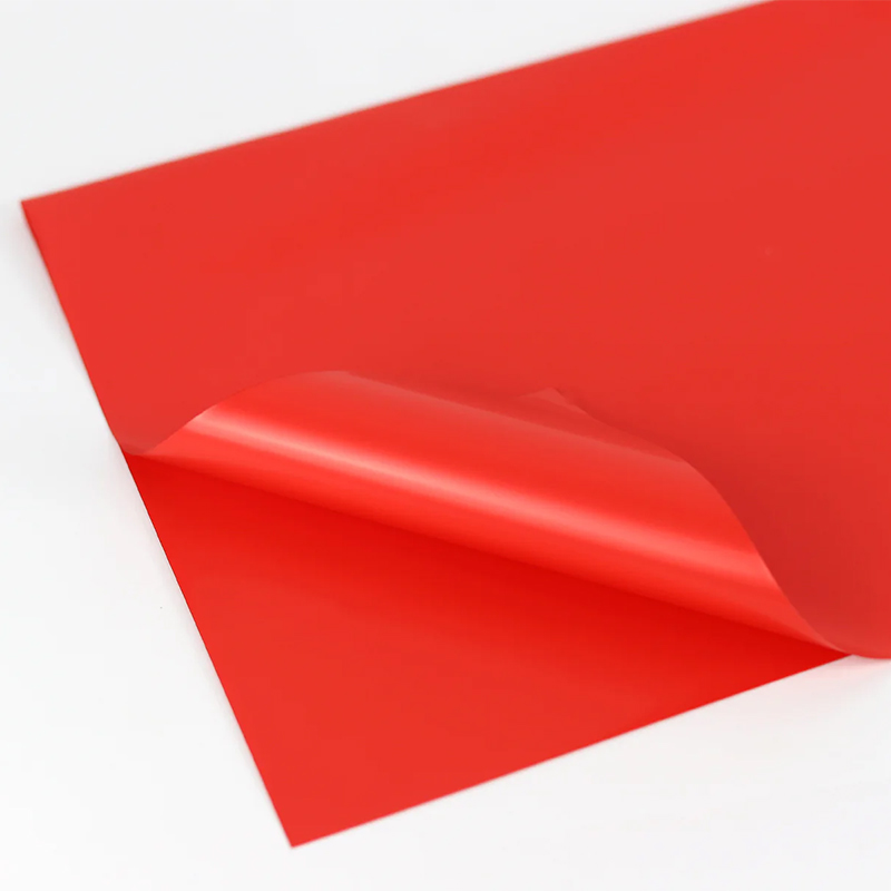 Folhas  57 x 57cm Vermelho (20Un)