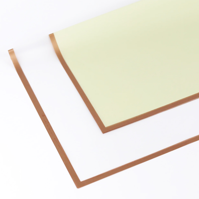 Folhas 57x57cm Verde Cl.+ Barra Transp. (20Un)