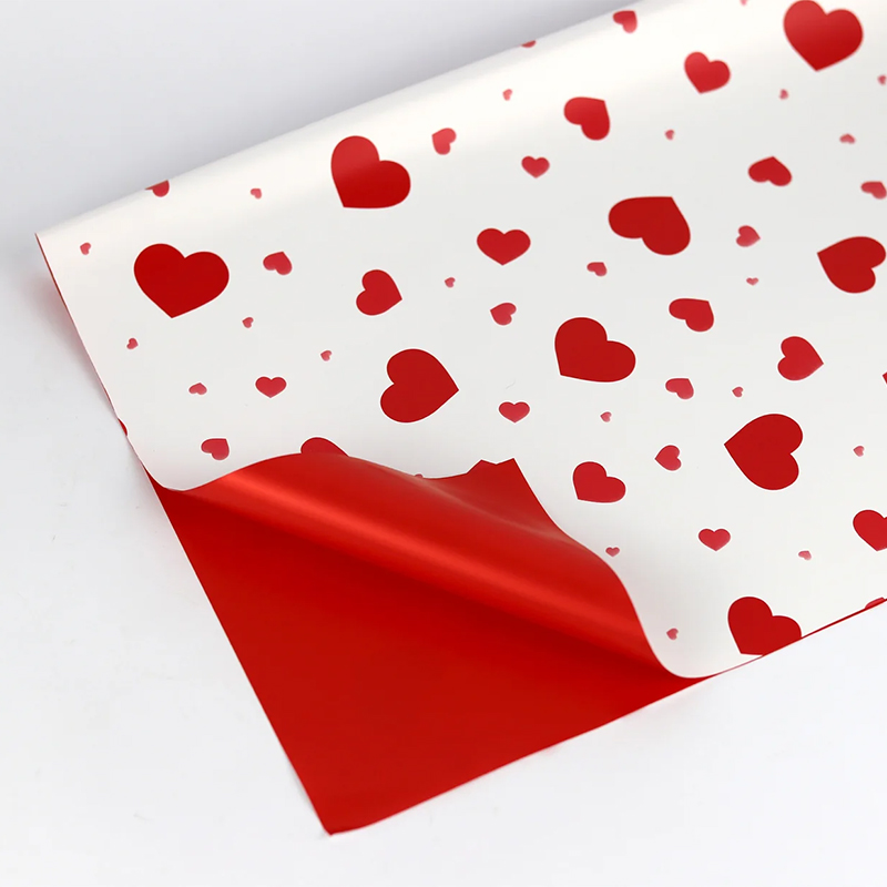 Folhas 57x57cm Br. C/Cora&ccedil;&otilde;es (20Un) B