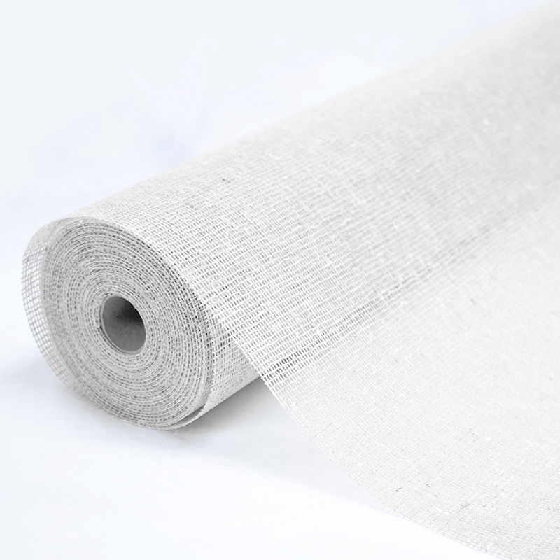 Rolo Jute Linho 50cm x 10yds Branco