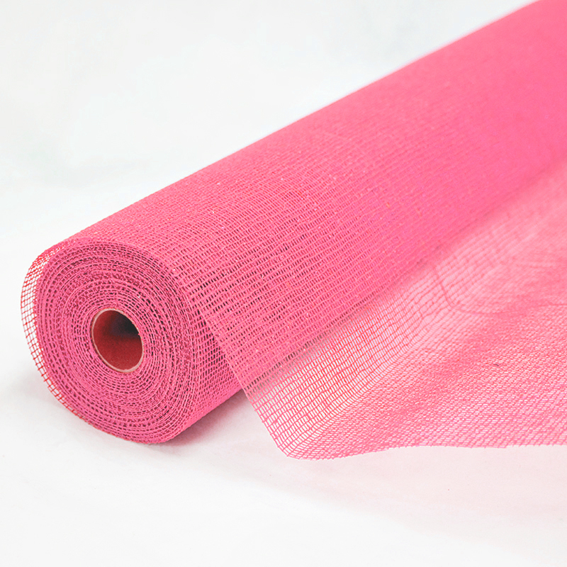Rolo Jute Linho 50cm x 10yds Rosa