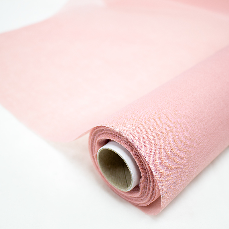 Rolo LINO 750mm X 9mt Rosa (Un)