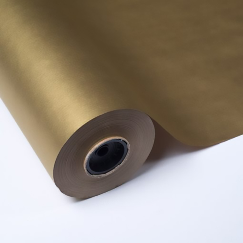 Rolo Kraft 70cm x 100mt Ouro