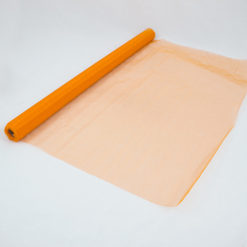 Rolo Organza 70cm x 10mt Laranja