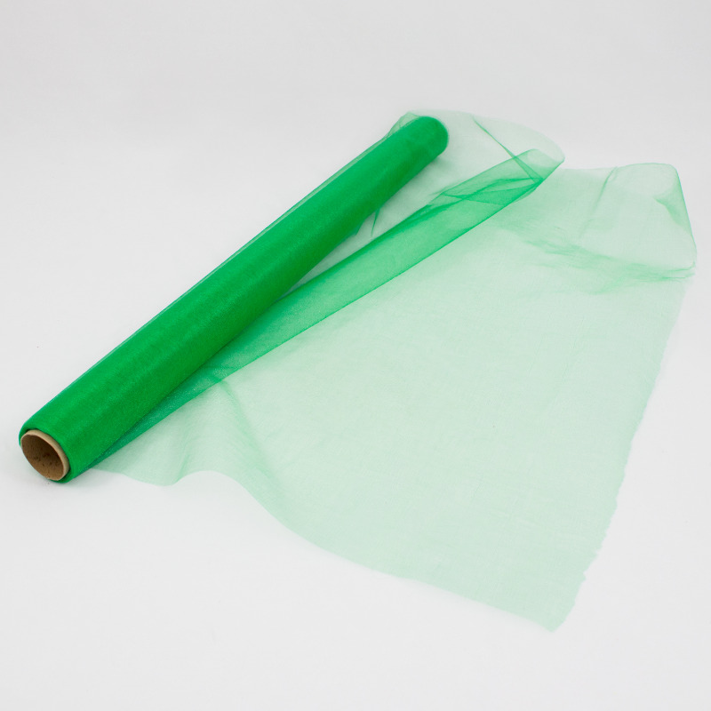 Rolo Organza 70cm x 10mt Verde Escuro