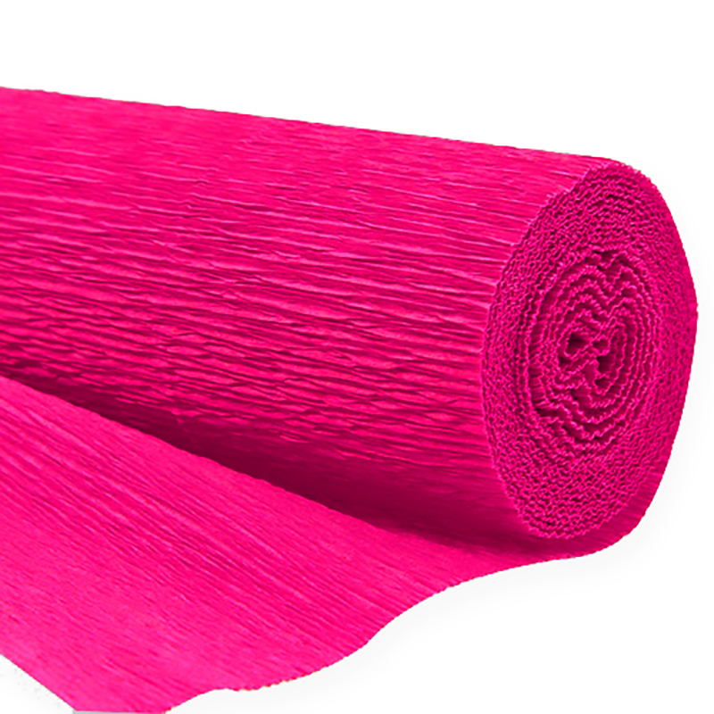 Papel Crepe 50cmx2,5m 180gr Fuchsia
