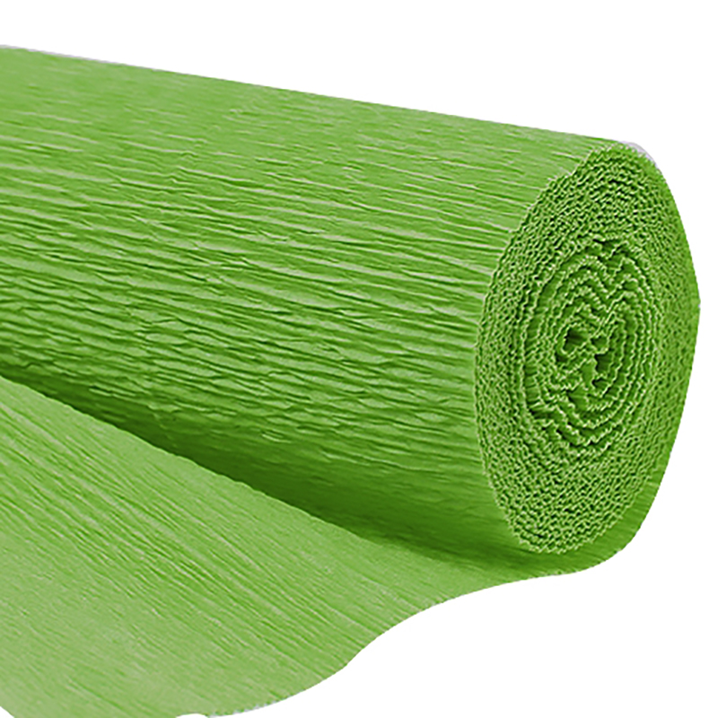Papel Crepe 50cmx2,5m 180gr Verde