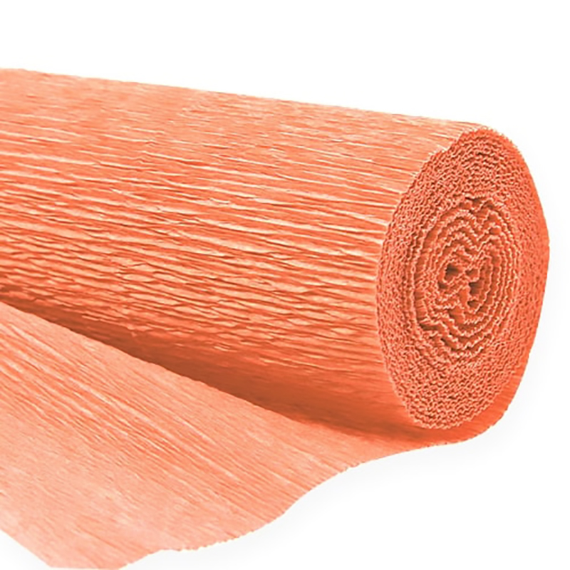 Papel Crepe 50cmx2,5m 180gr Laranja