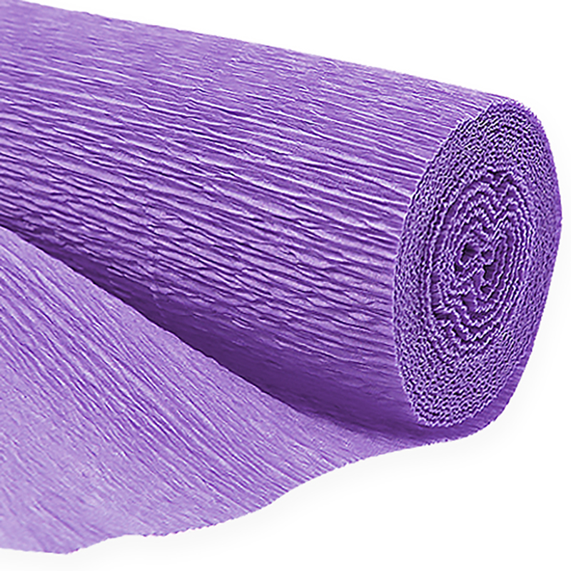 Papel Crepe 50 x 250cm 160gr  Violeta