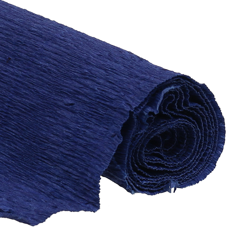Papel Crepe 50 x 250cm 160gr  Azul Esc.