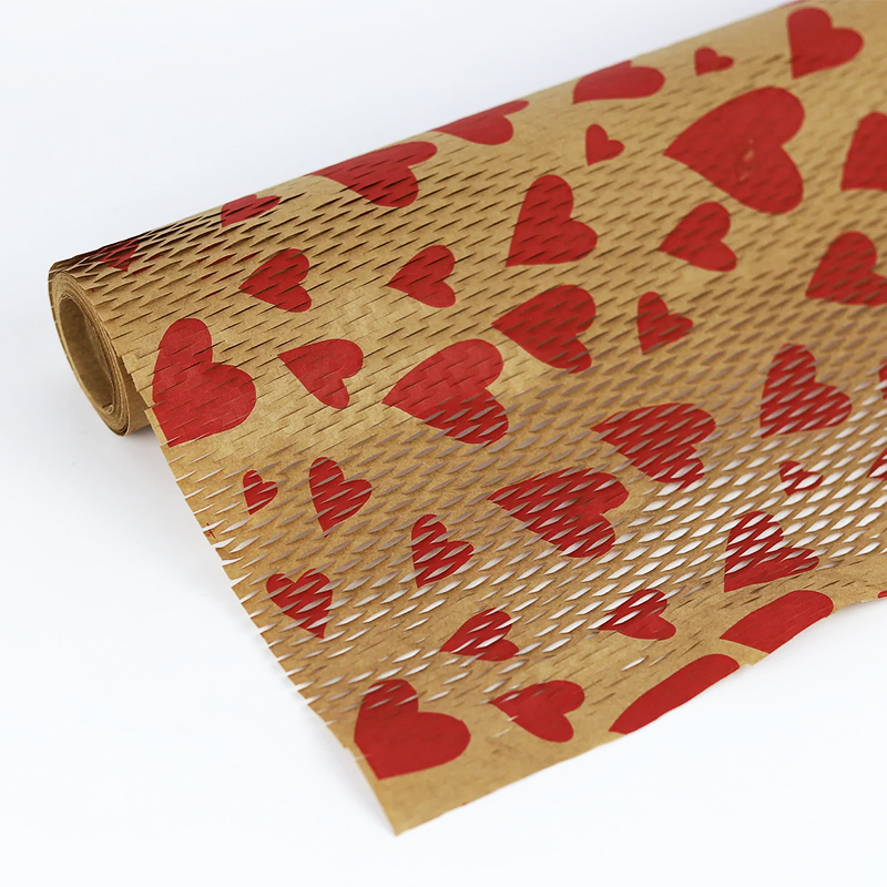 Rolo Papel Honey Kraft C/Cora&ccedil;&otilde;es 50cmx10mt