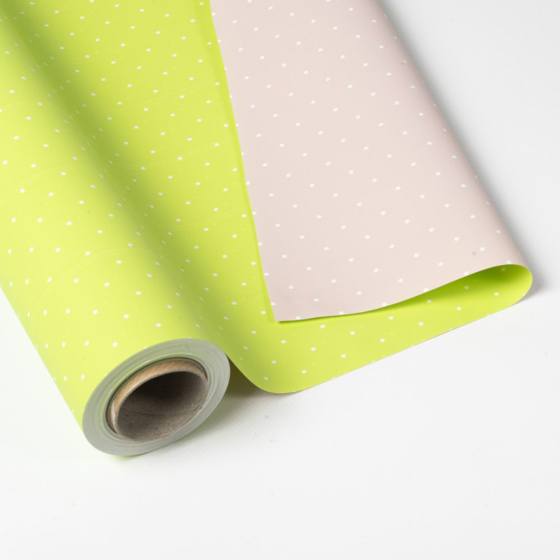 Rolo Opak 70 x 50m Verde com Pintas