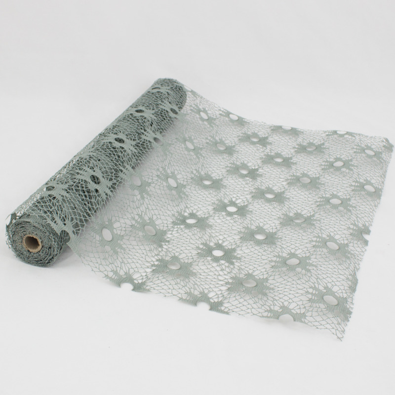 Rolo Sunflower mesh 5yds Cinza
