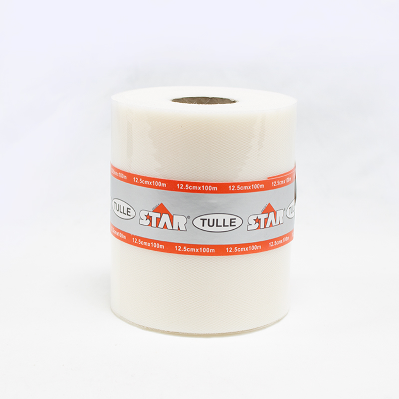 Rolo Tulle 12,5cm x 100mt Branco