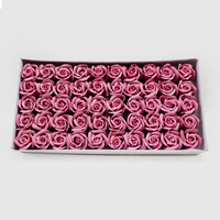 Rosa de sabão Pequena ( 50 Un. ) Rosa Velho