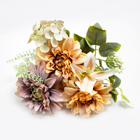 Bouquet de Dalia (X7) 31cm Champanhe (Un)