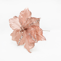 Poinsetia 50cm Rosa (Un)