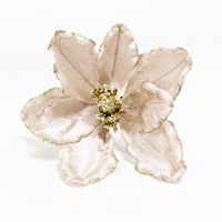 Poinsetia 23cm Champanhe (Un)