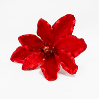 Poinsetia 23cm Vermelho (Un)