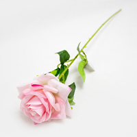 Rosa Art. Aveludada 61cm Rosa (Un)