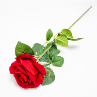 Rosa art. Terciopelo 65cm - Vermelha (Un)