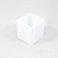 Acrilico Cubo 10 x 10cm Branco