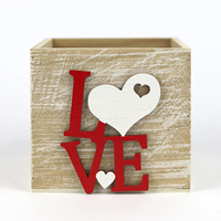 Base Mad. LOVE  11.5x10.5cm B/N (Un)