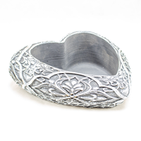 Vaso Coração 19x19x7cm