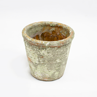 Vaso Cerâmica 12/10cm Barro Sujo