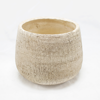 Vaso Cerâmica Creme 21cm