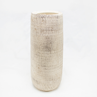Vaso Cerâmica Creme 35cm