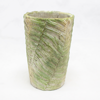 Vaso Cerâmica Verde 12/18cm